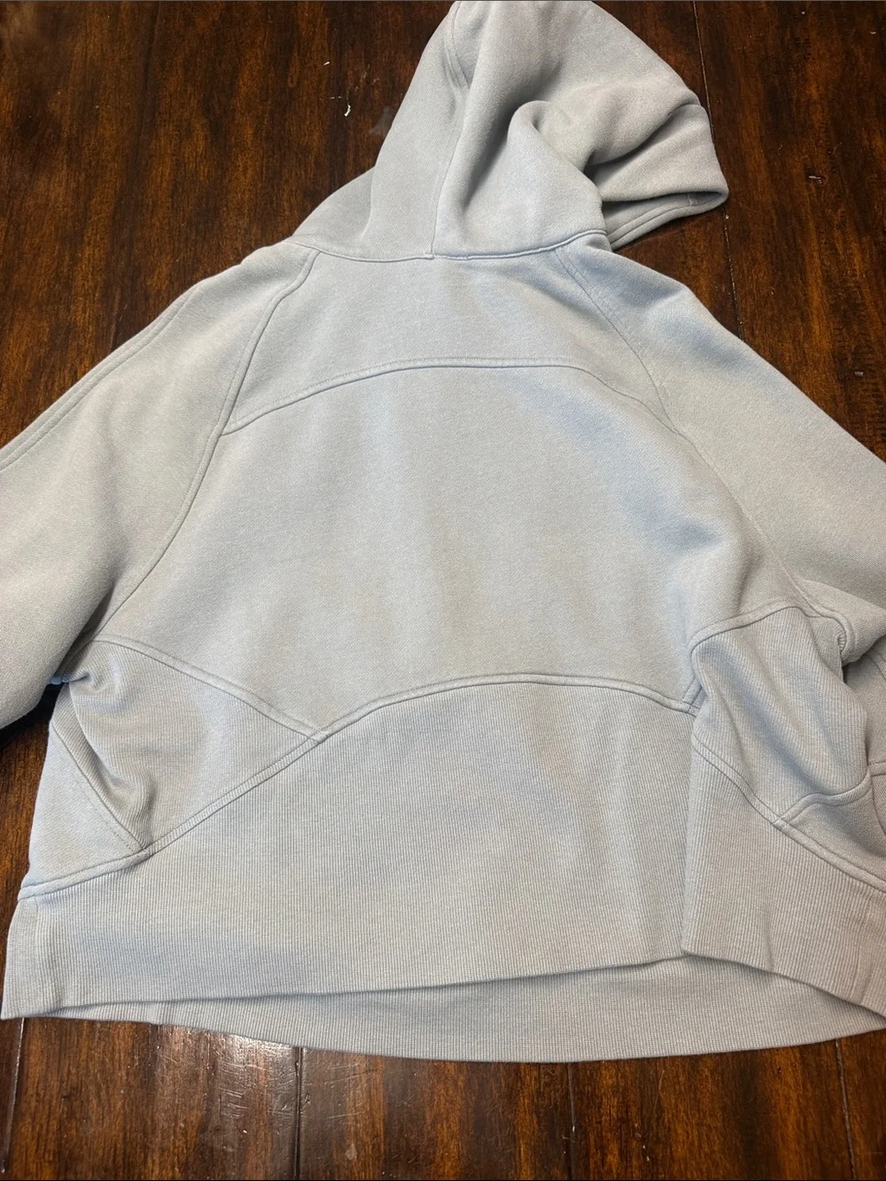 EUC - Scuba Hoodie 1/2 Zip Cropped Size M/L